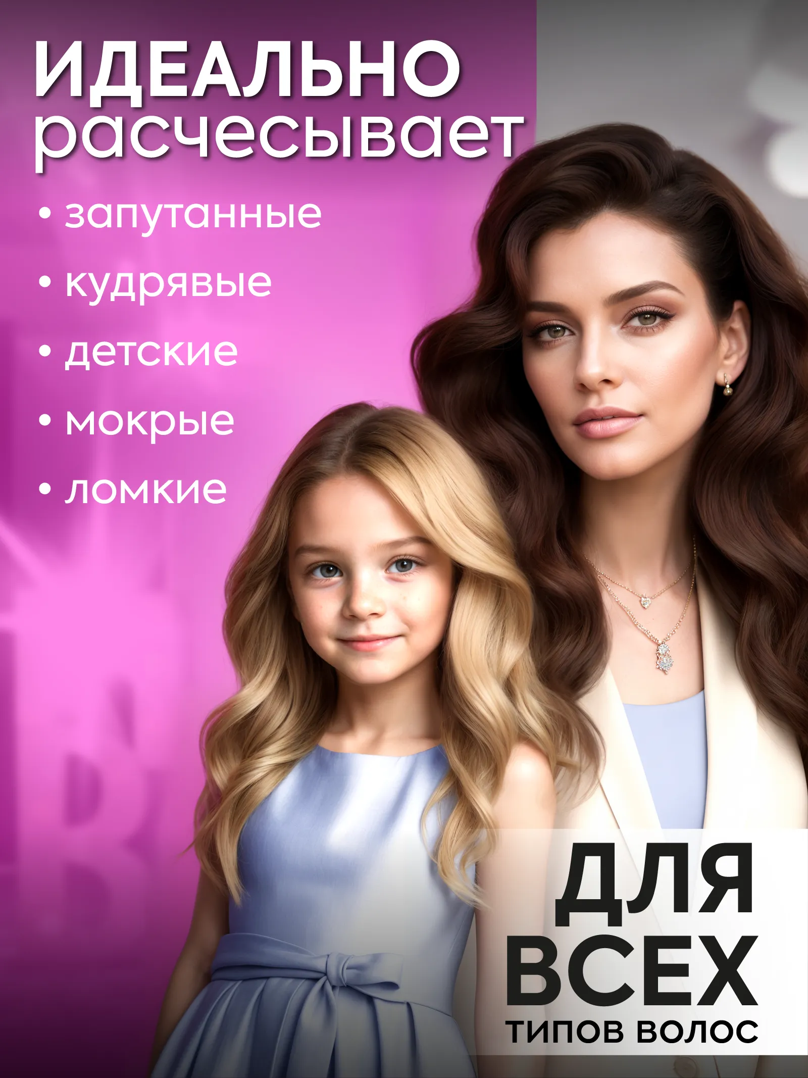 Расческа продувная массажная Silver Gloss — фото 4