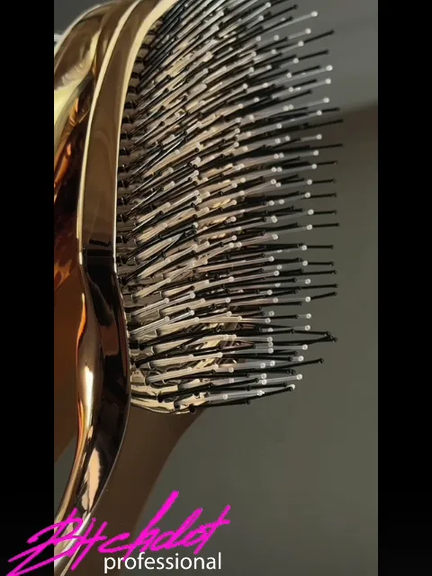 Японская расческа массажная Rose Gold