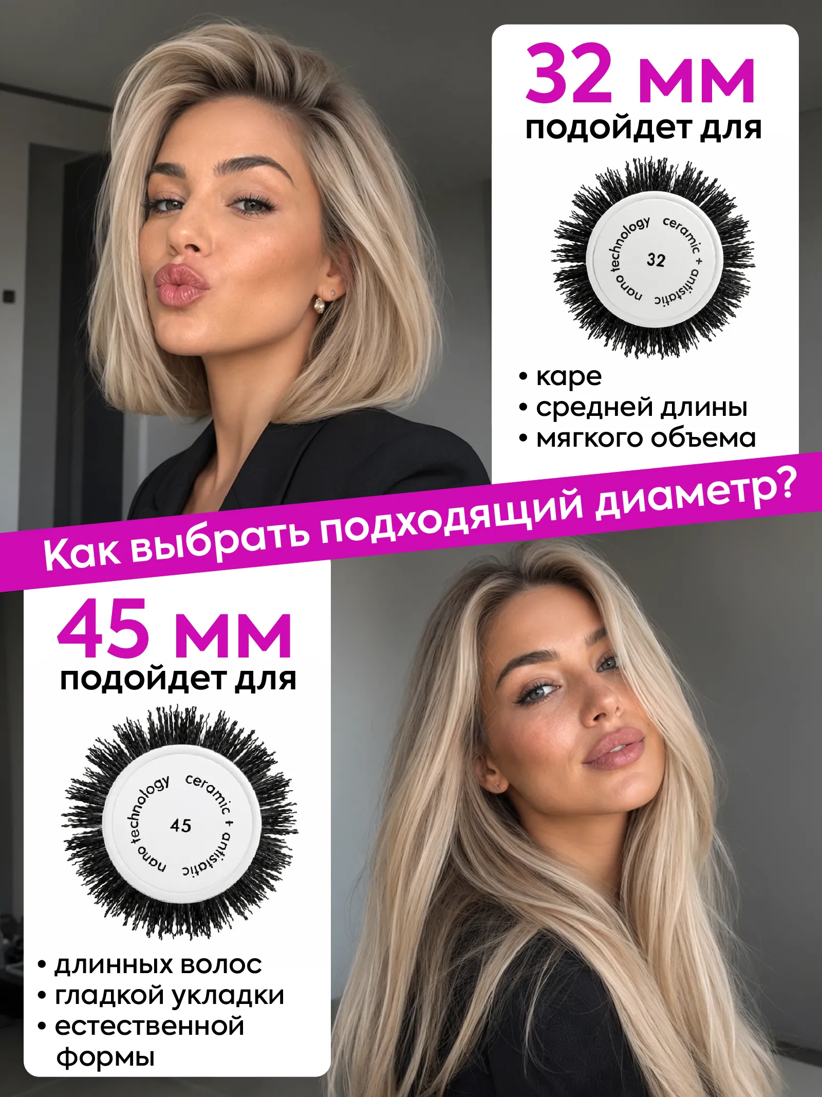 Брашинг с ионно-керамическим покрытием XL 32мм — фото 7